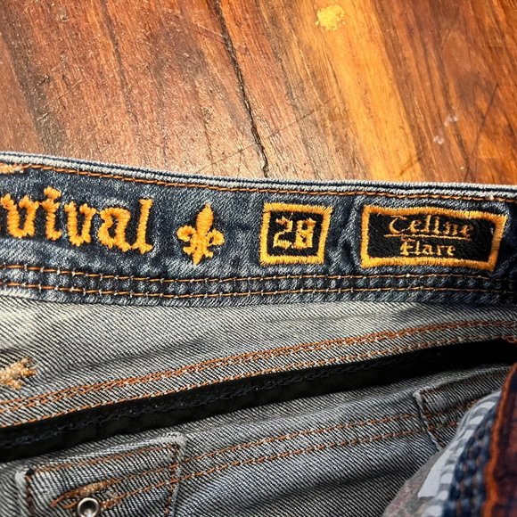 ROCK REVIVAL SHORTS Celine Flare 28 - Picture 4 of 10